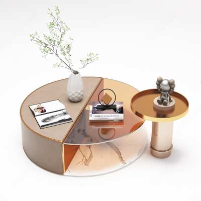 现代茶几3D模型下载